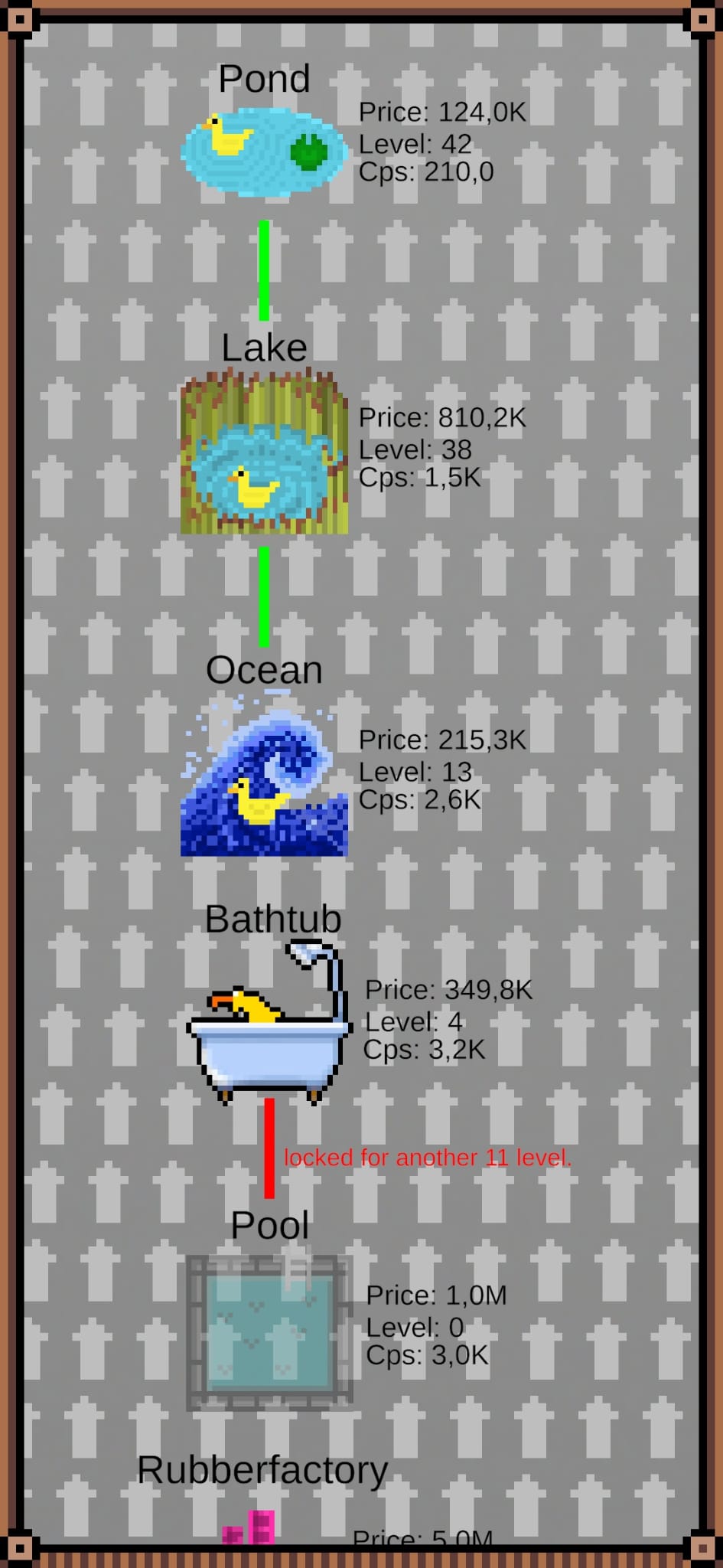 QUACK! Screenshot: Gebäude