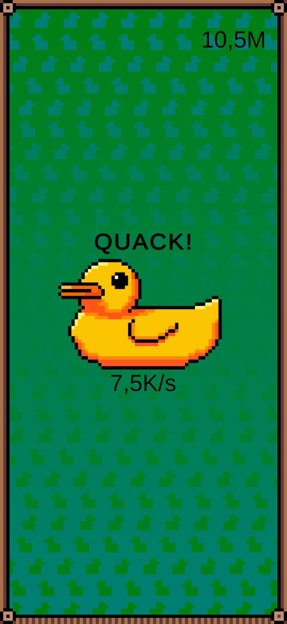 QUACK! Screenshot: Hauptmenü